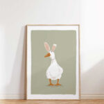 Goose print